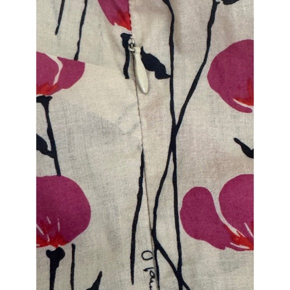 Tory Burch Cotton Tunic Top Pink Floral Print - Picture 10 of 11